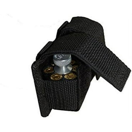 Barsony New Revolver Double Speed Loader Pouch for .22 .38 .357 Revolvers