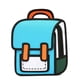 thumbnail image 5 of MezyTicky Student 3D Three-dimensional Backpack Fashion Two-Dimensional Children's Comic Book Bags Teenager Boys Girls Trend Backpack For School Opens, 5 of 5