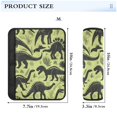 thumbnail image 6 of ALAZA Dinosaurs Forest Car Seat Belt Adjuster Neck Covers Shoulder Cushions Pads S, 6 of 8