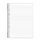 thumbnail image 2 of Cuaderno transparente encuadernado en B5 – Páginas desmontables, diseño plegable a 360°, papel grueso sin sangrado, páginas versátiles con líneas en red para escribir, 2 of 6