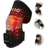 DGYAO Cordless Red Light Therap-y Massager for Knee Arm Elbow Pai-n Rel-ief Muscle Relax Portable Wireless Near Infrared Light Therap-y Devices
