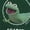 FOREST GREEN, variant on Pixar Hoppers Emotion Of Tom Lizard Youth T Shirt (Charcoal, XS-XL)