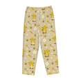 thumbnail image 4 of Haiem Cute Bee Gnome 2 Women's Pajama Pants Ultra Lightweight Pjs Bottoms Sleepwear Bottom Pants With Pocket Drawstring-Large, 4 of 7