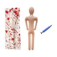 thumbnail image 2 of GUOOL Halloween Inflatable Mannequin DIY Halloween Decorations for Festival Garden Style B, 2 of 9