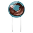thumbnail image 1 of Acrylic Happy Ferret Cake Topper Party Decoration for Wedding Anniversary Birthday Graduation, 1 of 6