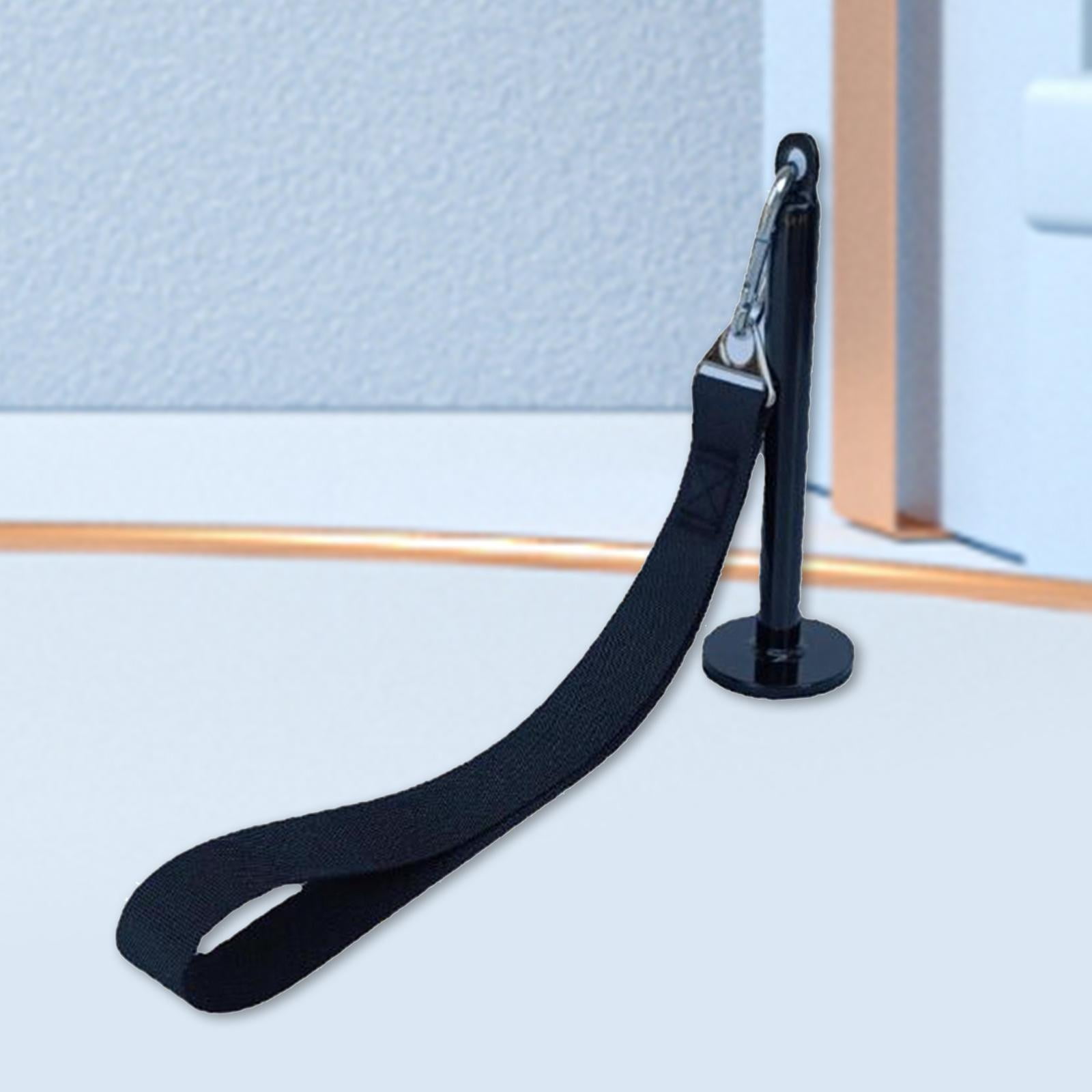 Arm Wrestling Strap – Nylon Ajustable, Boucle Métal, 65x5cm, Anneau 7cm, Pour Avant-Bras/Poignet/Doigts, Fitness/Gym, Bleu/Orange/Noir