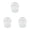 White, variant on SeekLGT Hat Holder Hat Shaper Baseball Cap Shaped Plastic Storage Cases Reusable Empty Capsule Containers For DIY Craft Small Fillers Candy Box Dust-proof 1 pc