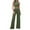 Army Green, variant on qolati Women's 2 Piece Outfits Comfy Lounge Sets Tracksuit Sleeveless Crop Tank Tops Wide Leg Casual Pants Sweatsuits Matching Sets 2024 Fall Outfits