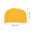 thumbnail image 4 of Gorro de Natación Elástico Único para Adultos 5.91"x9.25" Amarillo, 4 of 6