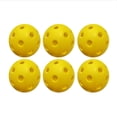thumbnail image 4 of WDOplteas 3 Piezas Bolas Pickleball Huecas Plástico Duradero Con 40 Agujeros Alta Resistencia, 4 of 9