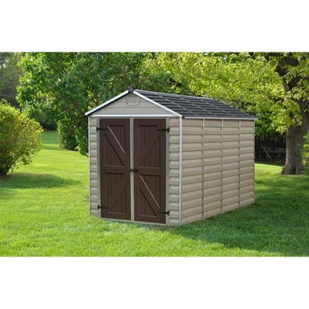 Palram Skylight Tan 6ft. x 10ft. Shed