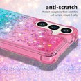 thumbnail image 3 of Funda para Samsung Galaxy S24 Plus 5G Transparente con Brillos Carcasa Protectora Antigolpes con Glitter Brillante, 3 of 5