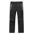 thumbnail image 2 of HVOBTTY Toddler's Pants Fleece Lined Soft Waterproof Windproof Breathable Hiking Climbing, 2 of 4
