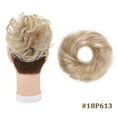 thumbnail image 2 of Chignon Bouclé Chouchous Pièce Cheveux Humains Réels Bande Élastique Chignon Décoiffé, 2 of 7