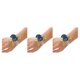 thumbnail image 5 of Qarigey Ramillete de muñeca nupcial para boda en interiores o exteriores apariencia realista flor de muñeca de amplia aplicación azul marino Type1 NO1, 5 of 6