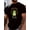 black, variant on Men's Fun Frog Coffee T-Shirt with "Just Because I'm Waking Doesn't Mean I Have to Do Things" -- Warehouse Style Street Shirt, Suitable for Summer, Washable Humor Products