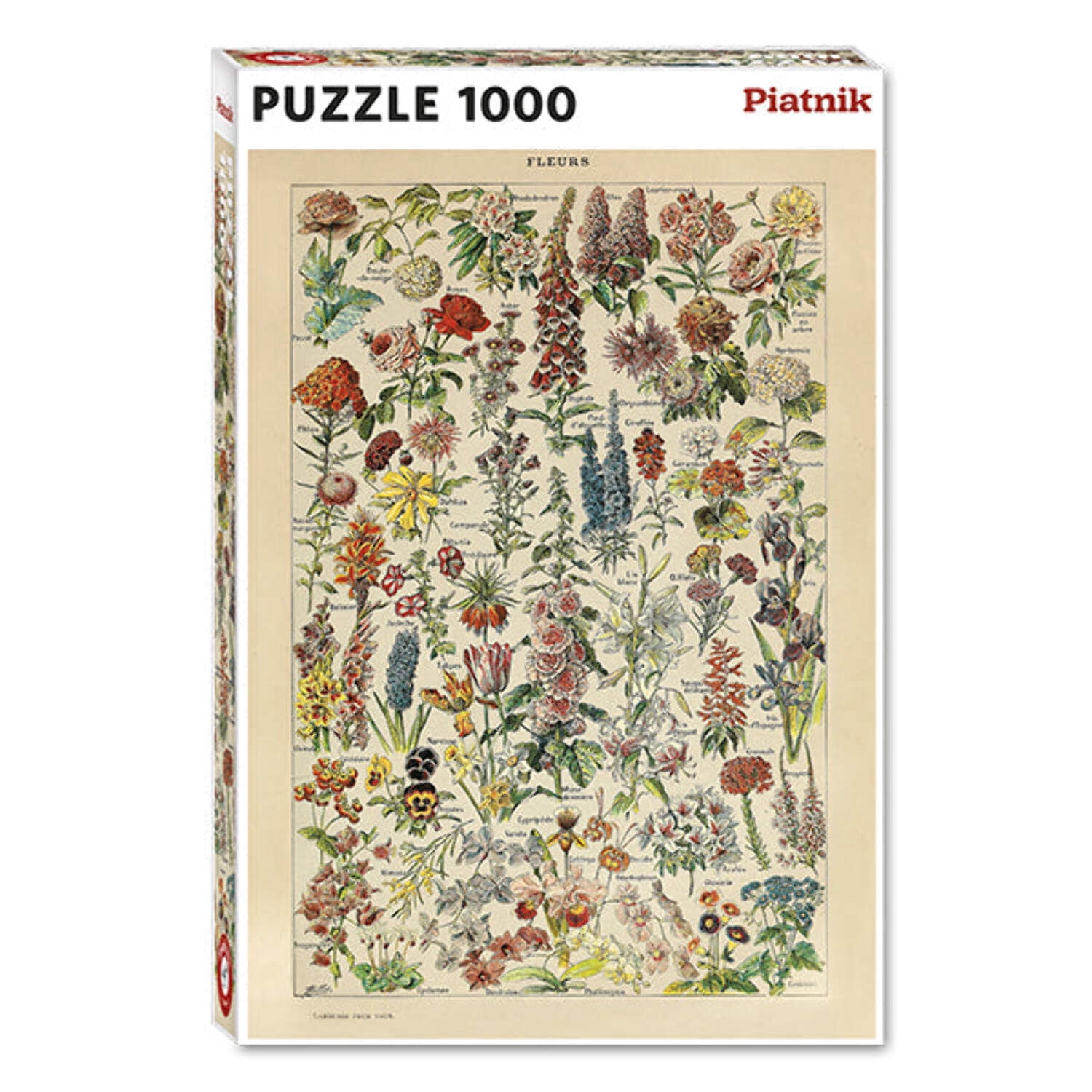 Galison Flower Power Puzzle | 750 Teile | Geformtes Boxhandschuh-Motiv | Für Puzzle-Fans