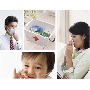 First Aid Kit Plastics Pouch Medicine Supplies Dust-proof Storage Cases Convenient Simple Style Household Supply Medical Case