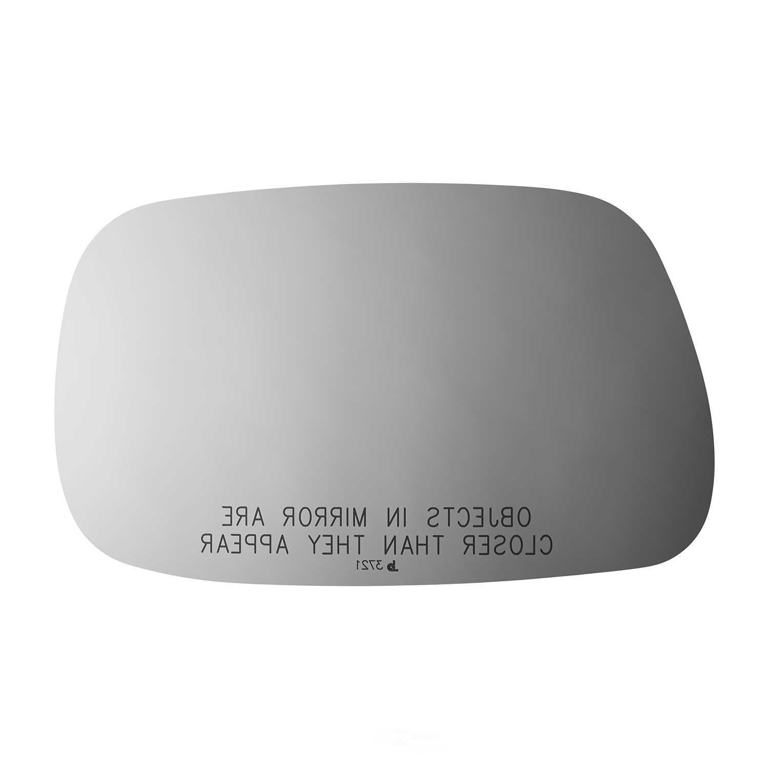 Burco Side View Mirror Replacement Glass - Clear Glass - 3721