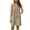 Khaki, variant on qolati Summer Dresses for Women 2025 Sleeveless Nightgown V Neck Full Slip Sleep Dress Spaghetti Strap Casual Swing Tank Mini Dresses