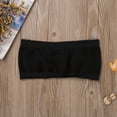 thumbnail image 2 of Sujetador Sexy para mujer VISgogo, Bralette sin aros sin relleno de Color sólido, Tops de tubo elástico Bandeau, lencería de sujetador de moda salvaje VISgogo moda, 2 of 7