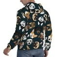 thumbnail image 3 of Bingfone Dogs Men'S Drawstring Hoodie Long Sleeve Pocket Sweatshirts-3x-Large, 3 of 9