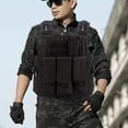 thumbnail image 3 of Chaleco de juego al aire libre Shamjiam Chaleco CS Tiro Negro, 3 of 8