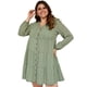 thumbnail image 1 of Vestido con botones Roman Fashion/Tallas extras, 7636 (Pistache) verde claro 42 Roman Fashion Vestido extra 7636, 1 of 8