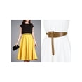 thumbnail image 5 of INSPIRE CHIC Wide Waist Belts for Women Solid Dress Belt No Buckle 1Pcs Brown, 5 of 5