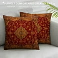thumbnail image 3 of COMIO  Rug Pillow Cover Vintage Retro Boho Pillow Case Bohemian Ornament Waist Lumbar Throw Pillow case Cushion Cover for Sofa Home Decorative Oblong, 3 of 5