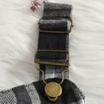 thumbnail image 5 of Duqingm Girls Clothes Ruffled Long Sleeve Top and Plaid Skirt 2PCS Set Fall Winter Girls Outfits Size 9Months-3Years (Black,18-24 Months), 5 of 7