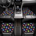 thumbnail image 6 of Sikiie Owls And Hearts Car Foot Mat Set of 4 Pieces Basics Universal Fit Rubber Carpet Floor Mats For Car SUV Van & Truck, 26.8"L x 17.3"W (Front), 13"L x 17.3"W(Rear), 6 of 6