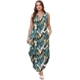 thumbnail image 5 of Ronuti Womens 2026 Summer Tank Dresses Maxi Vacation Beach Dresses with Pockets Casual Sleeveless Sundresses, 5 of 8