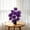 Purple,A, variant on Artificial Large Monstera Palm Leaf 18 Leaves, Faux Tropical Banana Leaf For Floor, Realistic Indoor Fake Palm Tree For Living Room Corner Decor