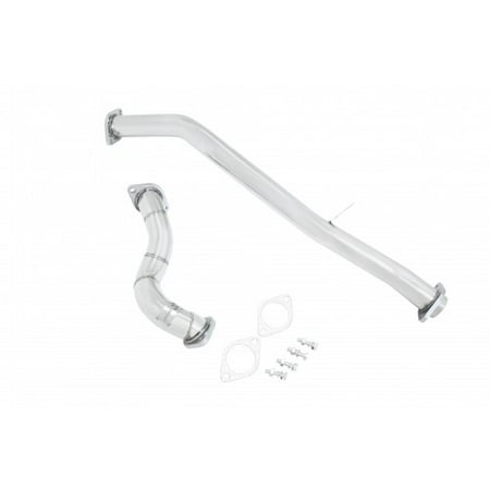 Manzo Scion FRS / FOR SUBARU BRZ 2012+ Stainless Steel Exhaust Downpipe W/ (Best Downpipe For Sti)