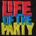 thumbnail image 2 of Life of Party Fun Drinking Partying Unisex Plus Fleece Graphic Hoodie Brisco Brands 2X, 2 of 5