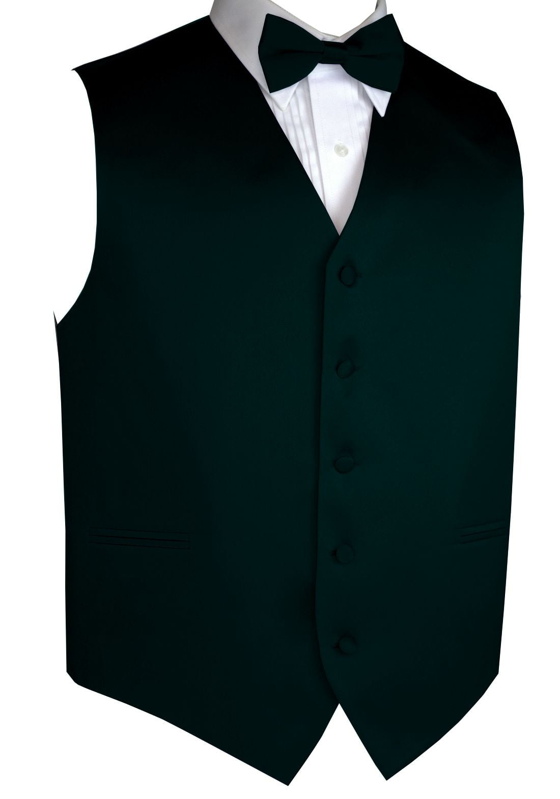 Tuxedo Vest, Bow-Tie \u0026 Hankie Set 