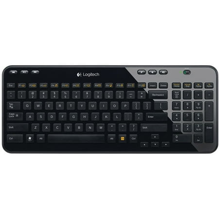 Logitech K360 Wireless Keyboard for Windows, Black