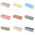 thumbnail image 2 of Diseño fresco Cajón de plástico Organizador Corbata Sujetador Calcetines Contenedor de almacenamiento Divisor multipropósito Cajas de Almacenamiento y organización del hogar gris 6*26.5*8 cm Bearachild HA0024-09B, 2 of 6