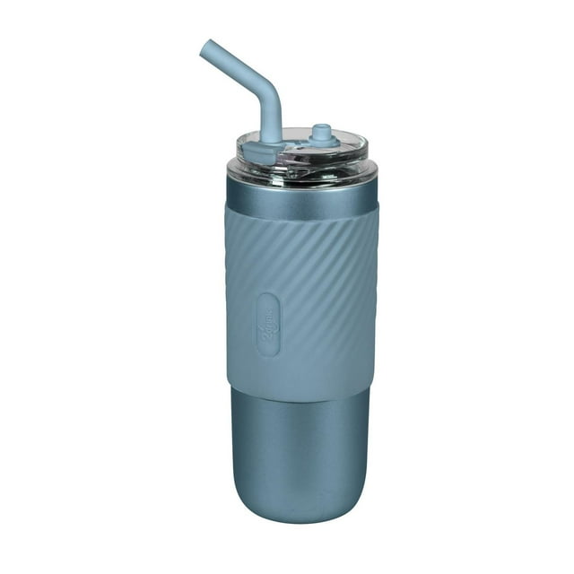 Termo Popote Push, - Termo zulú azul 6.5 x 19