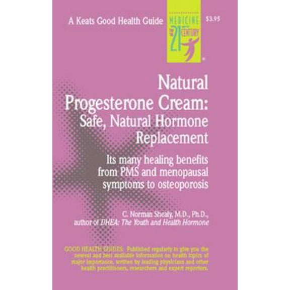 Pre-Owned Natural Progesterone Cream (Spiral-bound) 0879838892 9780879838898