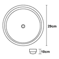 thumbnail image 5 of Lampara Cityluz De Techo Plafon Caracol Luz Blanca, 5 of 5