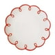 thumbnail image 1 of Plato de cerámica para postres con forma de flor, multiusos, ideal como centro de mesa, para servir waffles, , pasteles, uso diario., 1 of 8