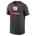 thumbnail image 2 of Men's Nike Anthracite New York Giants 2022 NFL Playoffs Iconic T-Shirt, 2 of 3