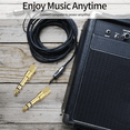 thumbnail image 6 of 4 Pcs 6.35mm (1/4 Inch) Male to 3.5mm Female Stereo Headphone Adapter, Audio Adapter Jack Plug for, 6 of 7