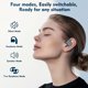 thumbnail image 3 of Auriculares con traducción por IA, 144 idiomas, Bluetooth 5.3 inalámbrico en tiempo real, cancelación de ruido, 60 horas de reproducción para viajes y reuniones de negocios, 3 of 7