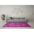 thumbnail image 3 of Ahgly Company Indoor Square Persian Pink Traditional Area Rugs, 3' Square, 3 of 4