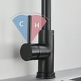 CES Touch Activated Kitchen Faucets with Pull Down Sprayer,Single