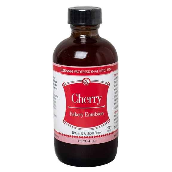 LorAnn Cherry Bakery Emulsion, 4 ounce bottle