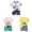 6Pcs Cute Baby Boy Clothes-Sky Blue+Yellow+Light Yellow, variant on Gerichy Toddler Boys Toddler Baby Boys Summer Outfits 6 9 12 18 24 Months 2T 3T Patchwork Crew Neck Short Sleeve T Shirts Elastic Waist Shorts 6Pcs Clothes Set